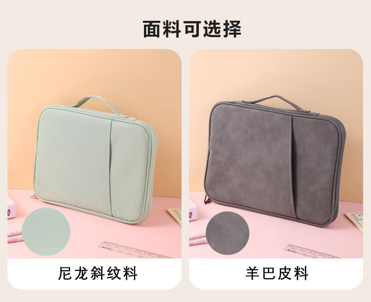 iPad Tablet PC Bag High-end Sense Male and Female Student Universal Portable High-value Computer Protection Bag Portable Lightweight