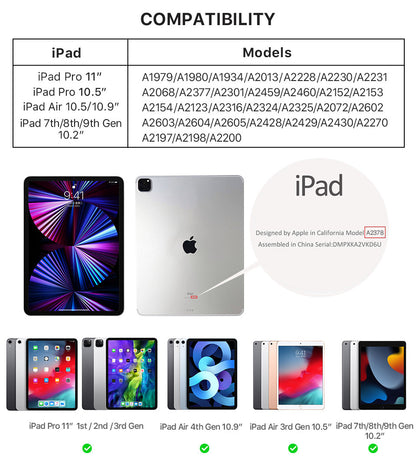 Suitable for new ipad pro11/10.5 protective case crazy horse leather horizontal apple notebook liner in stock