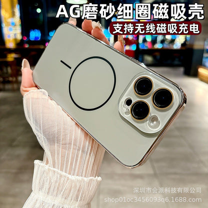 Suitable for Samsung S26 Ultra Liquid Phone Case Magsafes Magnetic Suction A25 Frosted Lens Film A17 Soft Case 56