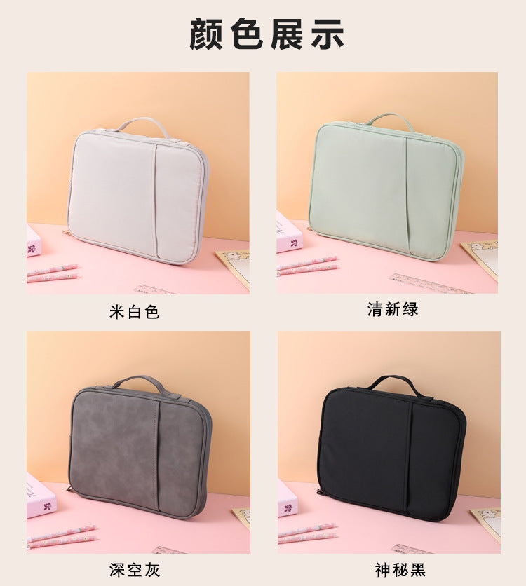 iPad Tablet PC Bag High-end Sense Male and Female Student Universal Portable High-value Computer Protection Bag Portable Lightweight
