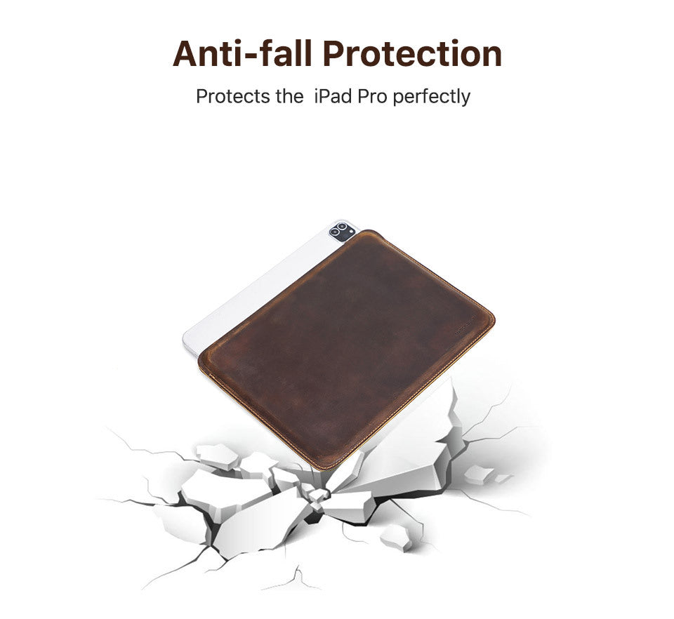 Suitable for new ipad pro11/10.5 protective case crazy horse leather horizontal apple notebook liner in stock