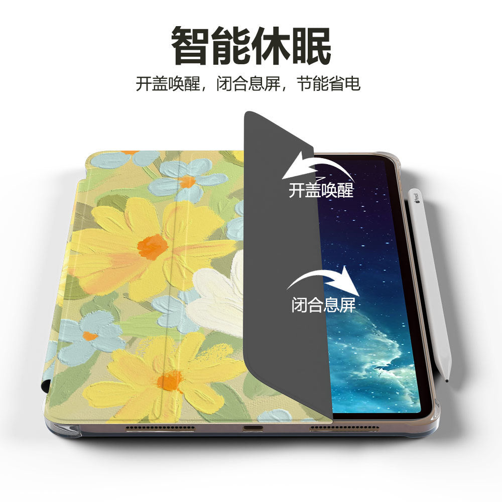 For ipadair5 protective cover wholesale 10.9 inch with Pen slot pro11 magnetic 10.2 inch silicone shell generation