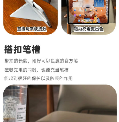 2026 Suitable for Ipad11 Generation Magnetic Double-Sided Clip Protective Case Y-Fold Air8 Anti-Fall and Anti-Bending Mini7 Tablet Case