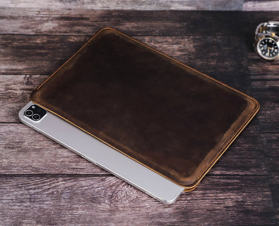 Suitable for new ipad pro11/10.5 protective case crazy horse leather horizontal apple notebook liner in stock