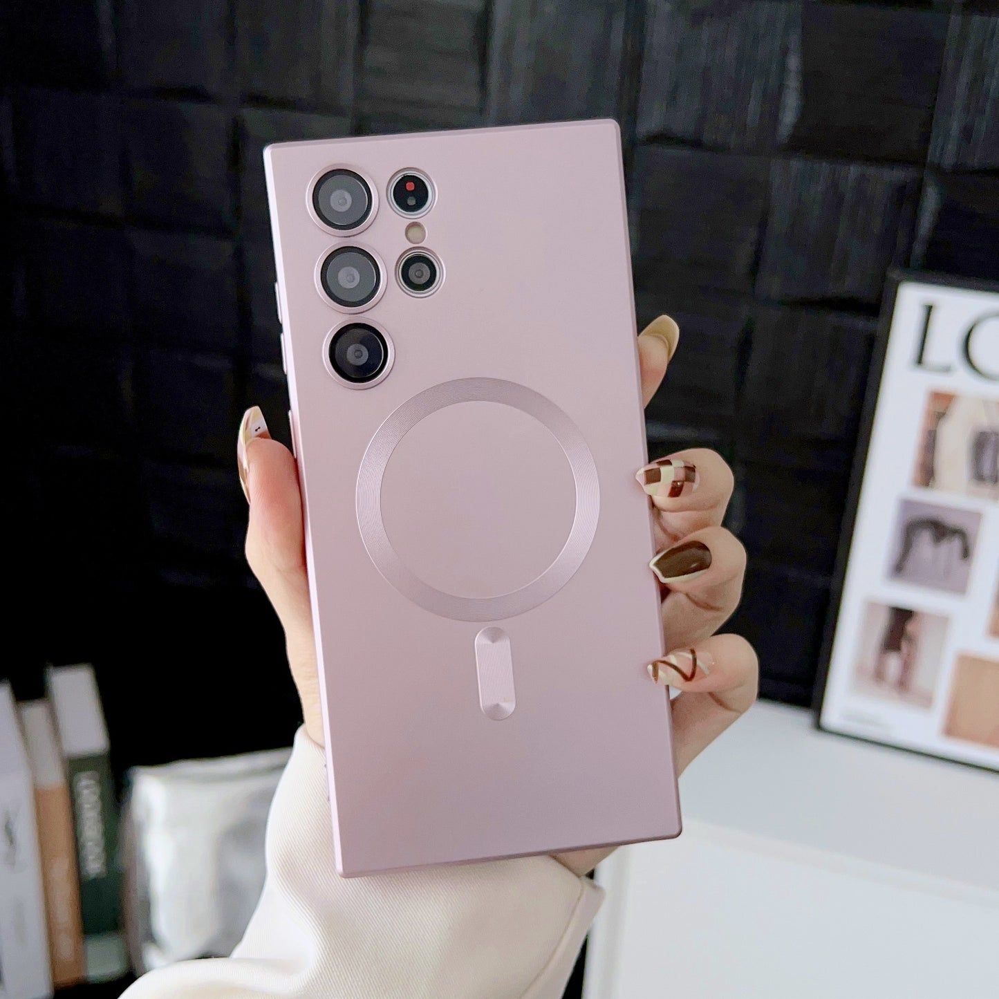 Suitable for Samsung S26 Ultra Liquid Phone Case Magsafes Magnetic Suction A25 Frosted Lens Film A17 Soft Case 56
