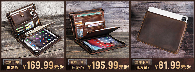 Suitable for new ipad pro11/10.5 protective case crazy horse leather horizontal apple notebook liner in stock