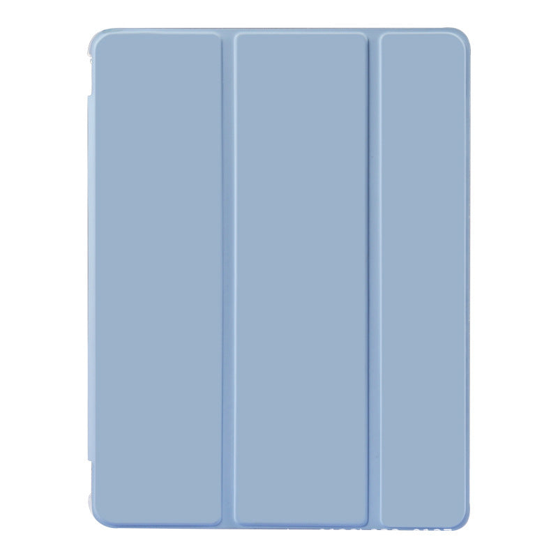 Suitable for ipad2021 protective sleeve with pen slot Apple 9 transparent frosted 10.2 inch silicone shell A2602 anti-fall