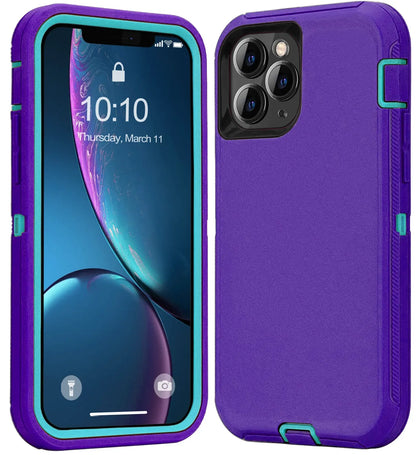 For iPhone 16 17 15 Pro Max 14 13 12 11 Phone Case Heavy Duty Shockproof